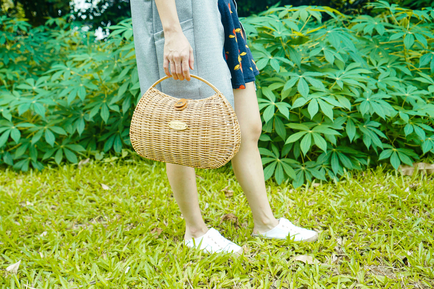 Rattan Handbag