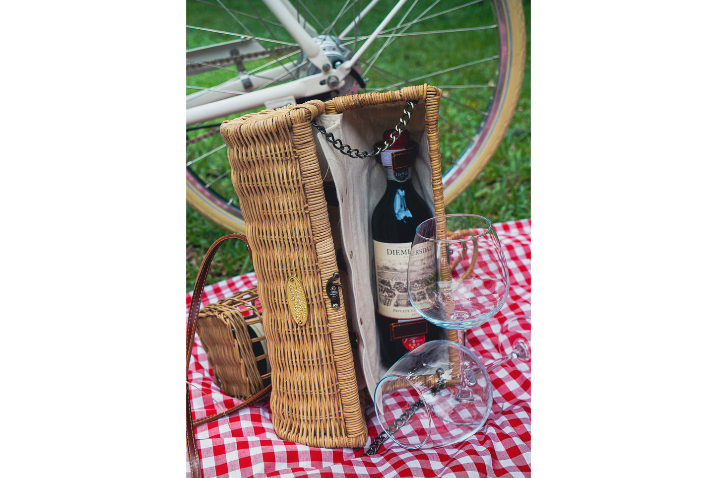 Wine & Glass Carrier Sling